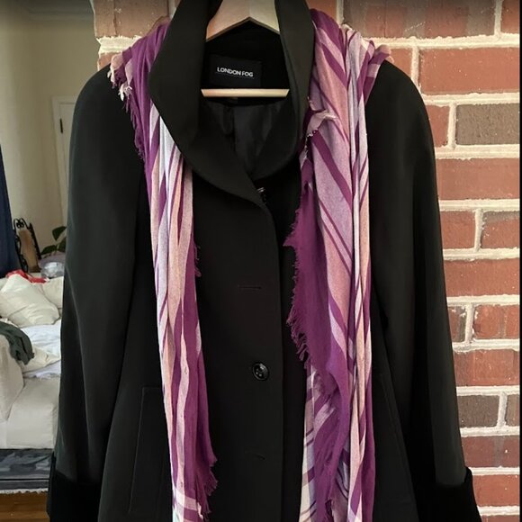 London Fog Pea Coat/ Rain Coat NWoT - Picture 1 of 11